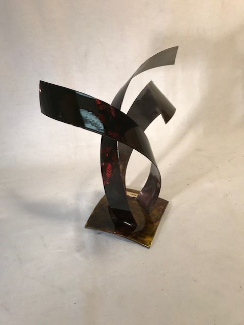 Abstract Metal Decor     $65